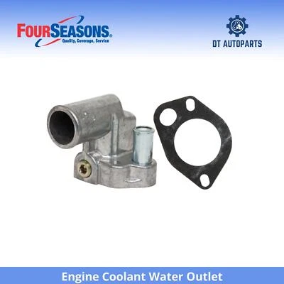 For 77-87 Ford E-350 Econoline Club Wagon Engine Coolant Water Outlet 4 Seasons - Image 1 of 4