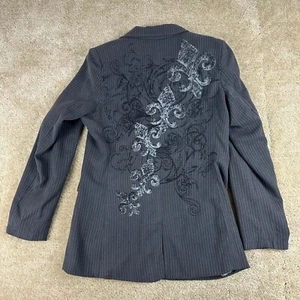 Machine Co Type Field Apparel Mens Blazer S gray print Corduroy Lined Sport Coat - Picture 1 of 19