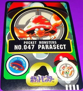 Tarjeta Pokemon 1997 Parasect Bandai Sealdass - Imagen 1 de 1