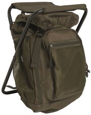 Mil-Tec Ansitzrucksack mit Hocker Rucksack Sitzrucksack Backpack 20 Liter Oliv