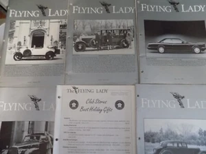 6 Flying Lady Magazines - Rolls Royce Complete Year 1991 Good condition - Imagen 1 de 7