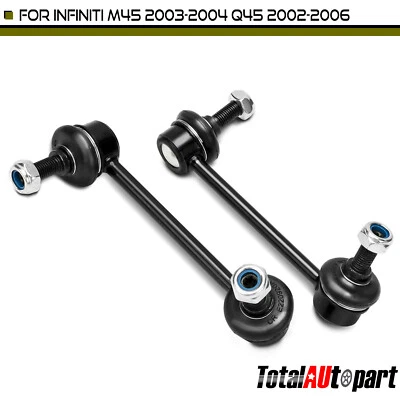 2x Kit de eslabones de barra estabilizadora para INFINITI M45 2003-2004 Q45 2002-2006 V8 4,5 L lateral trasero Foto 1 de 4