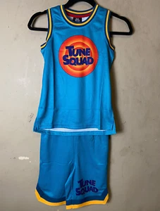 Tune Squad Boys Space Jam A New Legacy Basketball Jersey & Shorts SZ S- NEW - Picture 1 of 9
