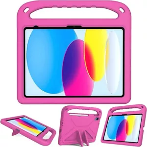 For iPad 5/6/7/8/9/10th Air 2 3 4 5 Mini 6 Pro 11 Kids EVA Foam Stand Case Cover - Picture 1 of 49