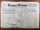 Bastia en 1944 Résistance en Corse Pasqualetti Sabiani Corte Calvi Franc Tireur