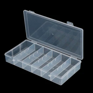 6 Grids Compartment Plastic Storage Box Practical Toolbox Organizer ContainG _pw - Imagen 1 de 12