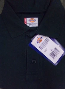 Dickies Youth Polo Shirt Short Sleeves School Uniform Dark Green XL ~ NEW - Picture 1 of 2