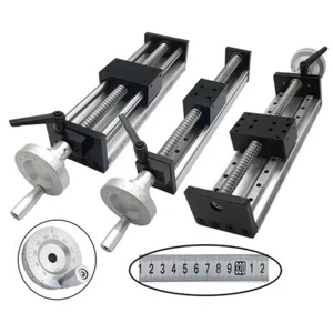 22-132lbs Manual Linear Ball screw Module Motion Stage Handwheel CNC Slide Table - Picture 1 of 13