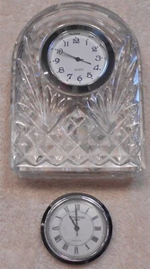 Waterford Crystal Small Desk Clock - Picture 1 of 2