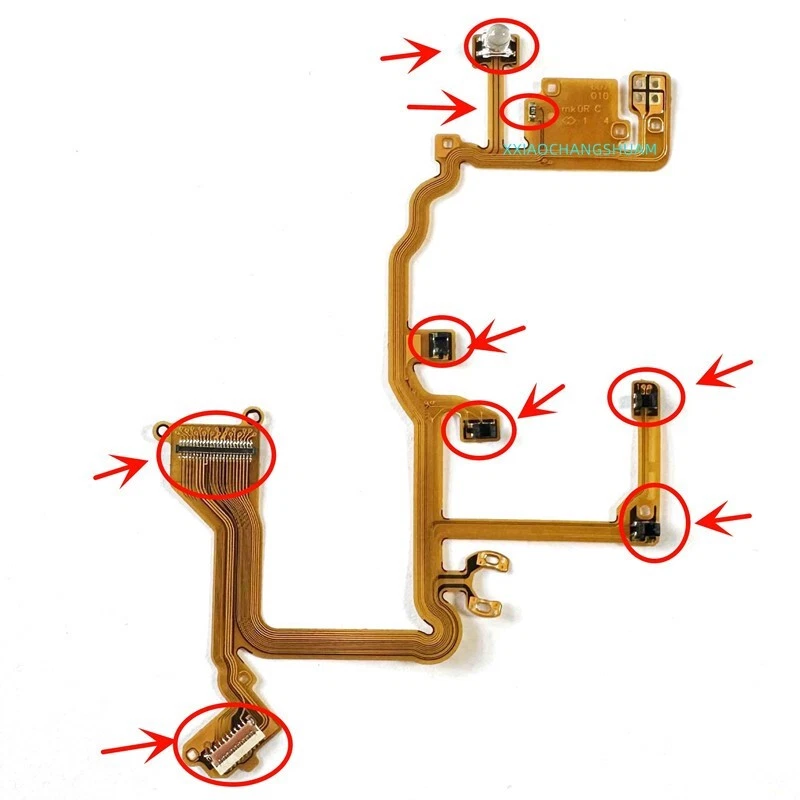 NEW For Canon IXUS130 Lens Back Main Flex Cable Repair Parts With  Sensor Socket - Image 1 of 1