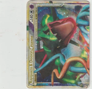 x1 Pokemon Karten Rayquaza & Deoxys LEGEND (UD 89/90) GOOD - Bild 1 von 2