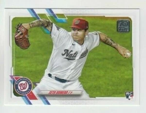 (12) Seth Romero 2021 TOPPS UPDATE SERIES ROOKIE LOT #US77 WASHINGTON NATIONALS - Picture 1 of 1