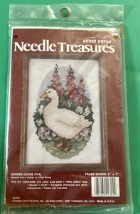 Needle Treasures (Gartengans Oval) Gezählter Kreuzstich #02704 - Neu & Versiegelt - Bild 1 von 4