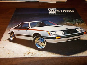 1980 Ford / Export Division Mustang 20 Seiten Verkaufskatalog / Spanisch - Bild 1 von 6