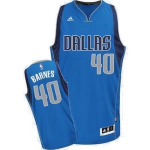 adidas Dallas Mavericks Harrison Barnes Road #40 Swingman Basketball Jersey - Picture 1 of 1