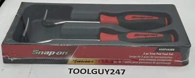 SNAP ON TOOLS USA ASGP102BR 2 pc RED Instinct Non-Marring Trim Pad Tool Set NEW+ - Image 1 of 4