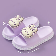 Cute Rabbit Slippers For Women Summer Fashion Letter Garden Shoes Indoor Anti-Sl