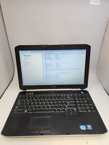 Dell Latitude E5520 15" Laptop i5-2520M 2.50GHz 8GB RAM 750GB HDD No OS, TESTED