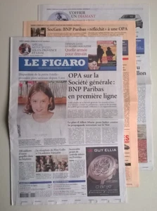 LE FIGARO N°19 752 du 01/02/2008 - Max Gallo / Photos de Mercure / Jeanne Moreau - Imagen 1 de 13