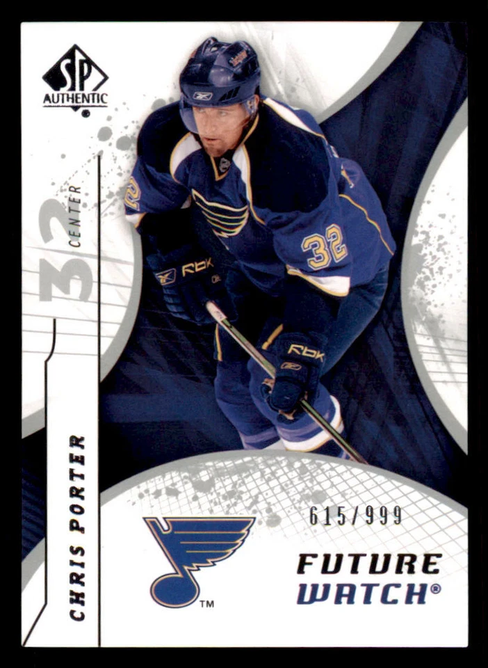 2008-09 SP Authentic #167 Chris Porter RC /999 (ref 239801) - Image 1 of 2