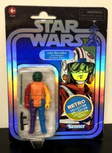 Luke Skywalker Snowspeeder Prototyp Edition Star Wars Retro grüner Kopf - Bild 1 von 1