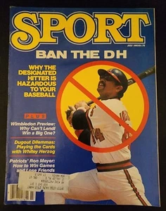 Sport Magazine July 1983 Reggie Jackson California Angels B28:1741 - Picture 1 of 9