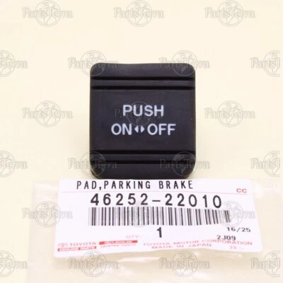 46252-22010  Genuine TOYOTA Highlander Camry LEXUS ES350 GS460 PARKING PEDAL PAD - Image 1 of 4