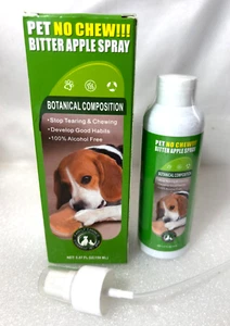 Haustier ohne Kauen!!!  Bitter Apple Spray Anti-Kauen botanische Zusammensetzung 5,07 Unzen - Bild 1 von 5