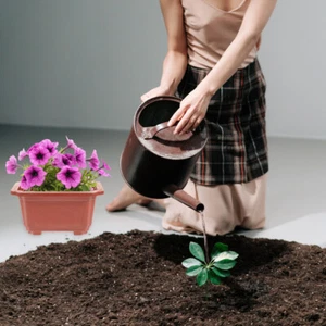 10 Pcs Thickened Flower Pot Plants Nursery Flowerpot for Balconies - Picture 1 of 12