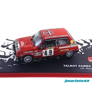 Talbot Samba Rally taglia 49 J.P. Rouget - F. Lelievre MonteCarlo 1984 1:43 - Foto 1 di 7