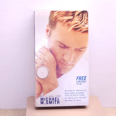 NEW Sealed Michael W Smith This Is Your Time VHS 1999 Reunion Records Tape Music - Image 1 of 3