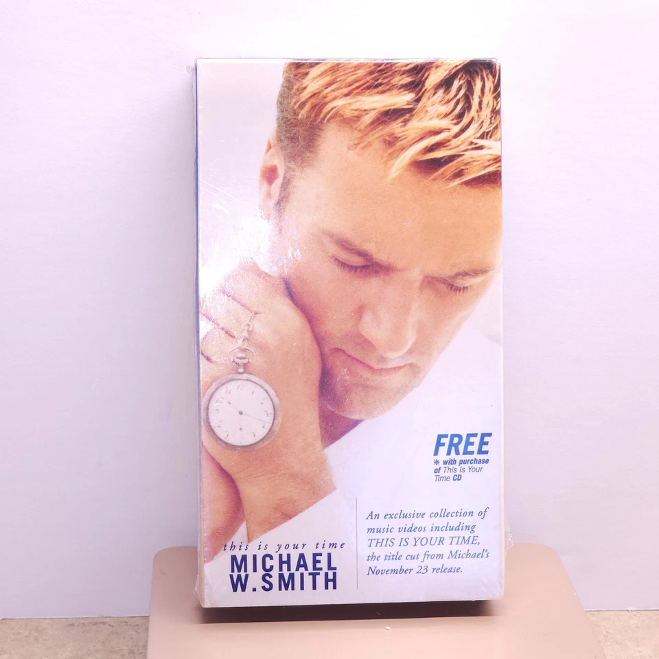 NEW Sealed Michael W Smith This Is Your Time VHS 1999 Reunion Records Tape Music - Image 1 of 3