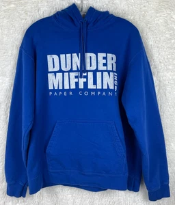 The Office Dunder Mifflin Paper Company XL blau Pullover Hoodie Beutel Tasche - Bild 1 von 5