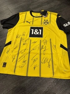 Borussia Dortmund Trikot 24/25 Handsigniert Team - Bild 1 von 2