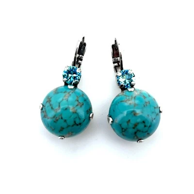 Pendientes de Mariana Addicted to Love Coll. Turca y aguamarina Simply Elegant A... Foto 1 de 4