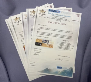 Lot 5 SELTENE James Wilkinson Moody Blues Graeme Edge Trapez Proofs Ruhm Büro - Bild 1 von 11