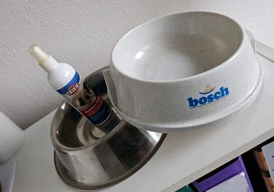 Edelstahl Napf Futternapf Wassernapf Fressnapf Reisenapf Hunde Katzen Triexi - Bild 1 von 3