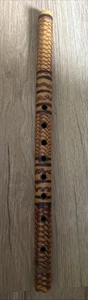 15.5” Unbranded Ornate Bamboo Musical Instrument - Picture 1 of 1