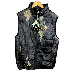 NWT Men's Mossy Oak Break-Up Eclipse Insulated Reversible Vest - L - $80 Retail - Picture 1 of 10