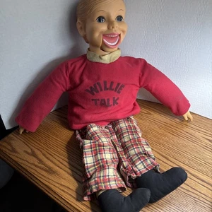 Vintage Willie Talk Ventriloquist Doll Horsman Not Working Read Dummy - Picture 1 of 13