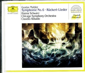 MAHLER Symphony N°6 Rückert Lieder Hanna SCHWARZ ABBADO Chicago Symph. [2xCD] - Imagen 1 de 4