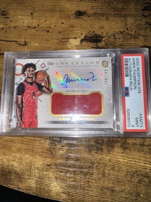2022-23 Topps Inception Relic Amen Thompson Auto /149  - Image 1 of 2