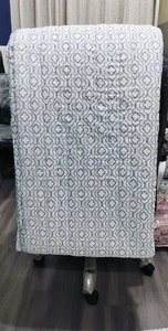 Indian Handmade Cotton Quilt Jaipuri Hand Block Razai Reversible Printed Quilt - Picture 1 of 7