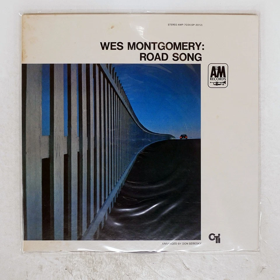 WES MONTGOMERY ROAD SONG A&M AMP7034 Japan VINYL LP - Image 1 of 1