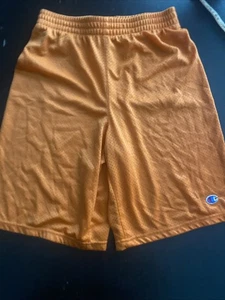 Champion Orange Shorts Herren Large 100% Polyester  - Bild 1 von 6