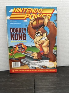 Nintendo Power Volume 61 June 1994 Donkey Kong w/ Street Fighter II Poster Cards - Picture 1 of 7