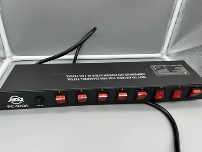 ADJ PC-100A, an 8-switch power center designed for professional audio - Image 1 of 3