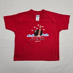 Beaver Creek CO Colorado Youth Shirt Rabbit Skins Ski Skiing Bear Baby Tee 4 - Picture 1 of 6