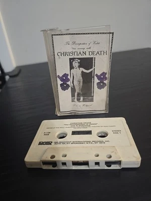 CHRISTIAN DEATH Cassette Tape  The Decomposition of violets Foto 1 de 2