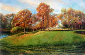 Classical Impression Landscape Canvas Home Decor Wall Art Poster Print Painting - Picture 1 of 7